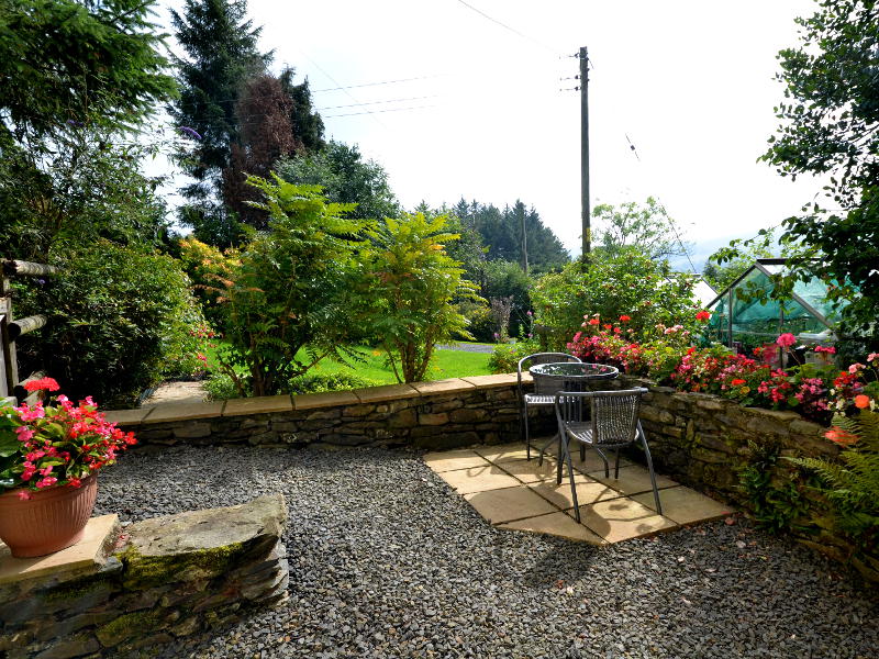 Guest Courtyard at Plas Bwlch Bed and Breakfast